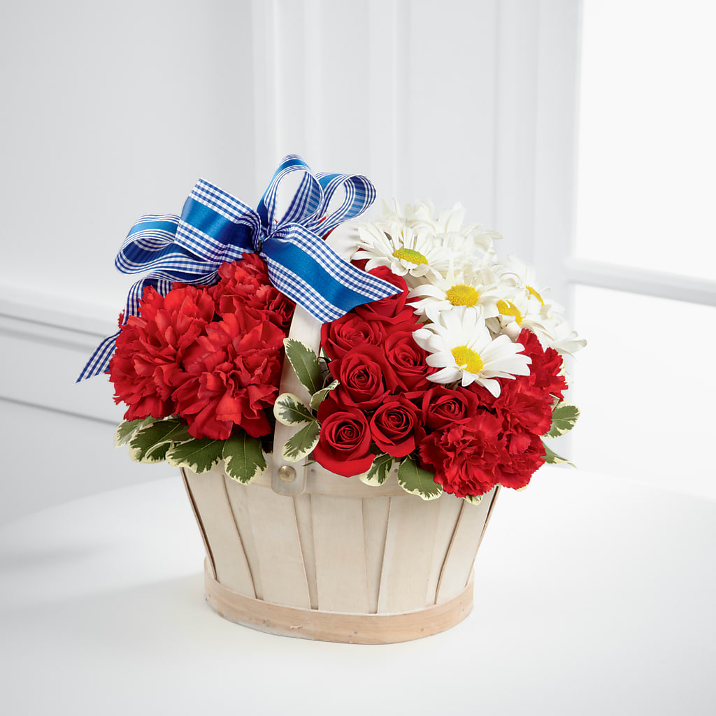 Justice Basket – Oliverios Florist, Bridgeport WV