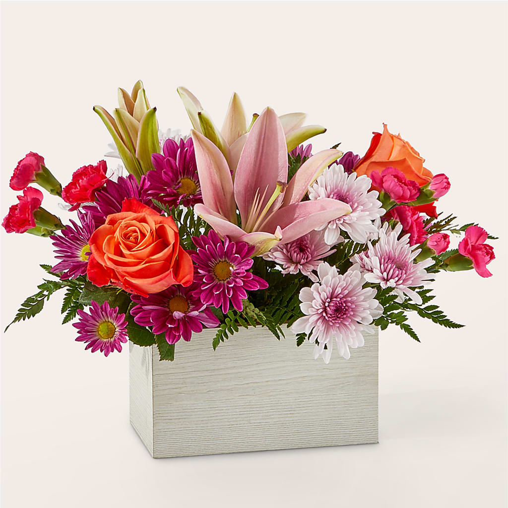 Light of My Life Box Bouquet – Oliverios Florist, Bridgeport WV