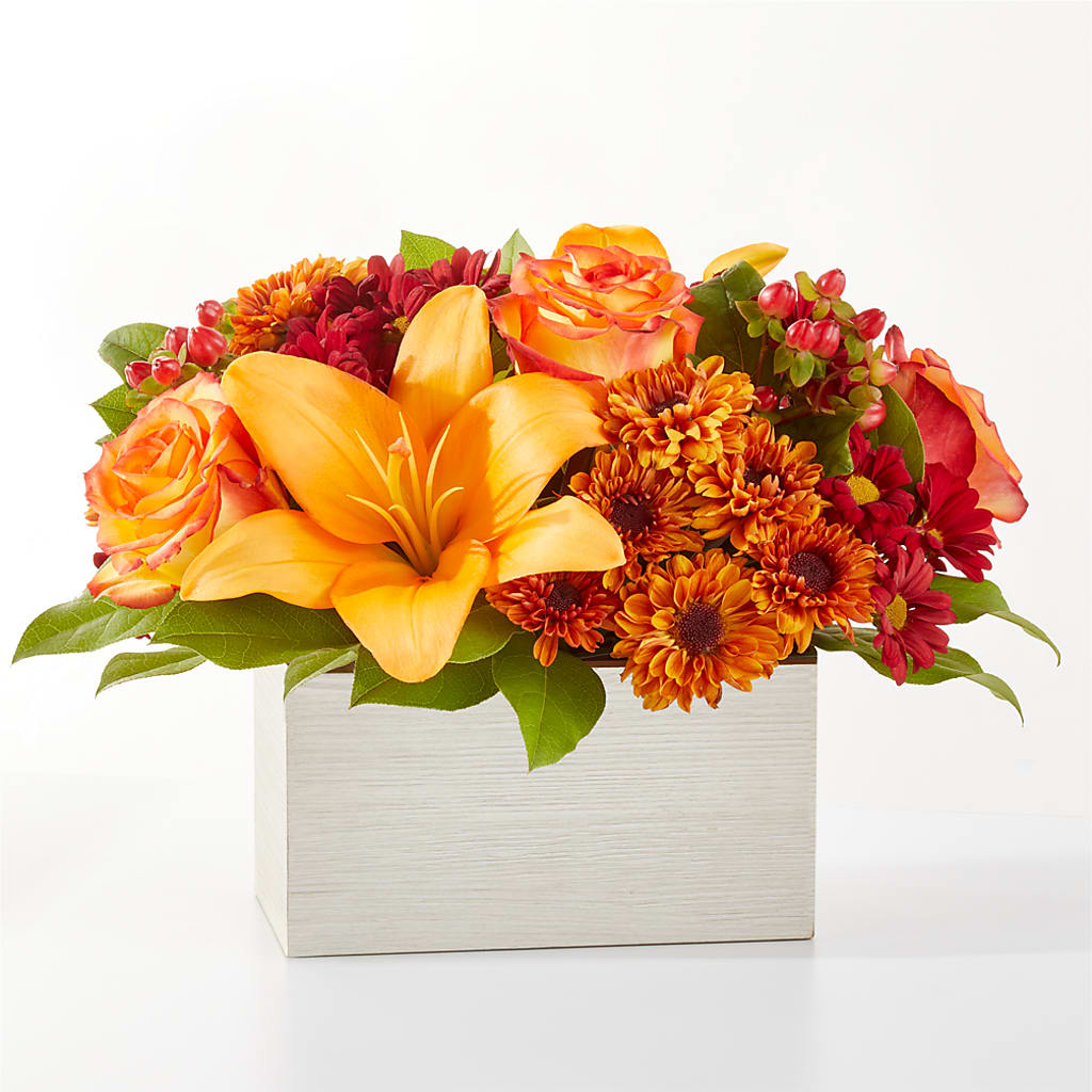 Backyard Bonfire Bouquet – Oliverios Florist, Bridgeport WV