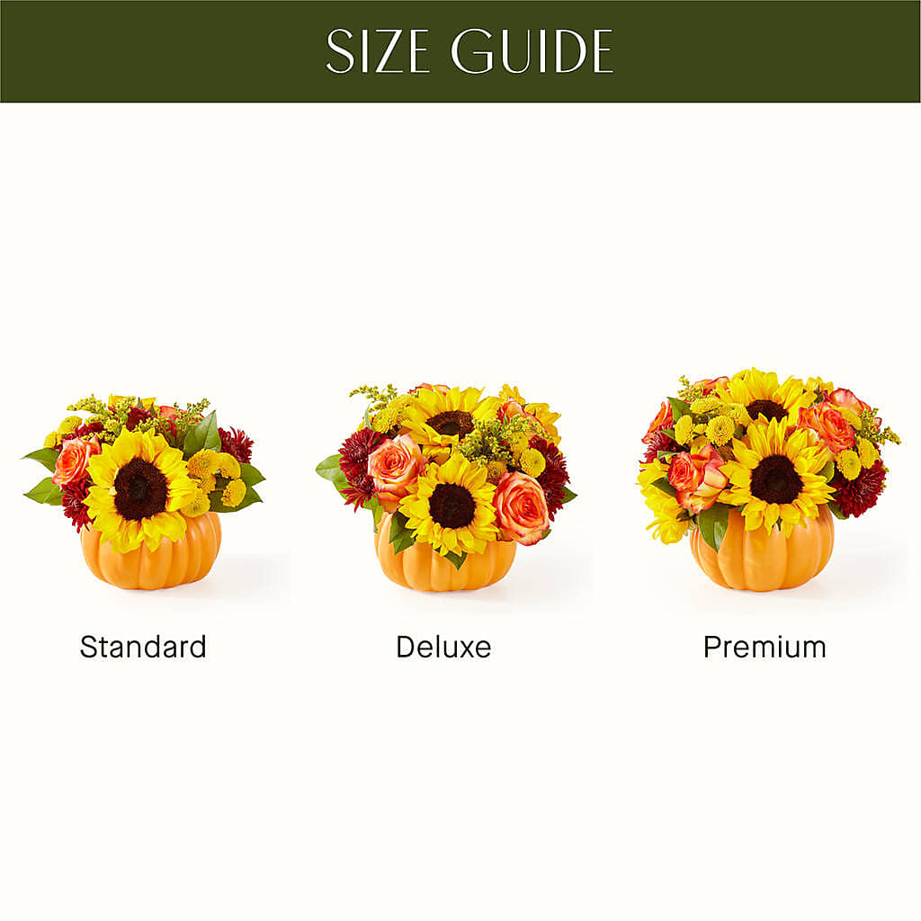 Golden Gourd Pumpkin Bouquet – Oliverios Florist, Bridgeport WV