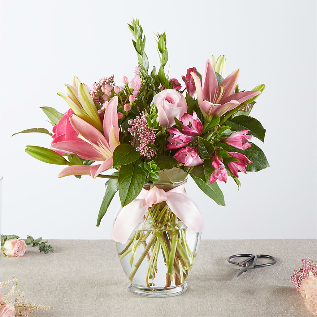 Pink Ribbon - A Florist Original – Oliverios Florist, Bridgeport WV