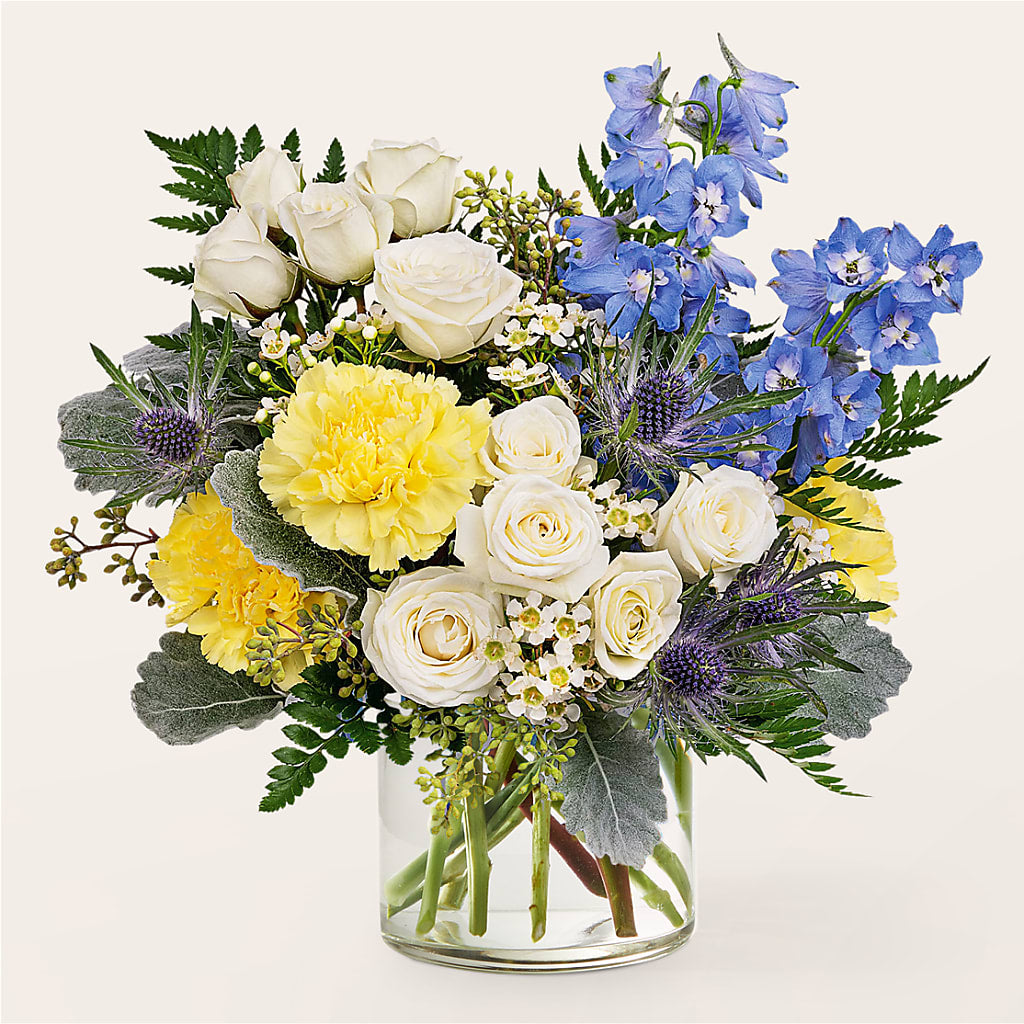 Lemon Sorbet Bouquet – Oliverios Florist, Bridgeport WV
