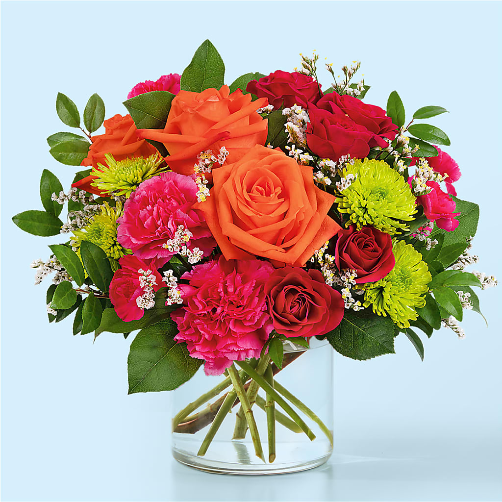Colorful Carnival Bouquet – Oliverios Florist, Bridgeport WV