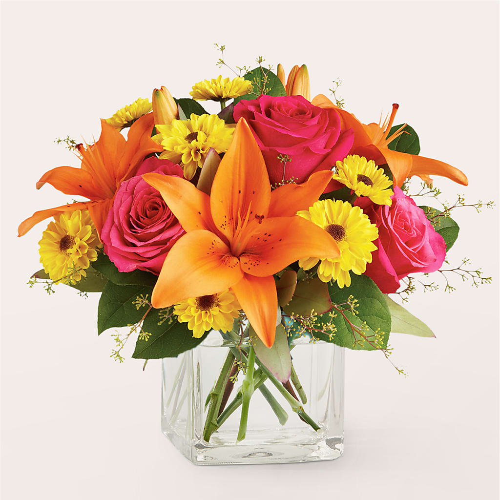 Neon Lights Bouquet – Oliverios Florist, Bridgeport WV