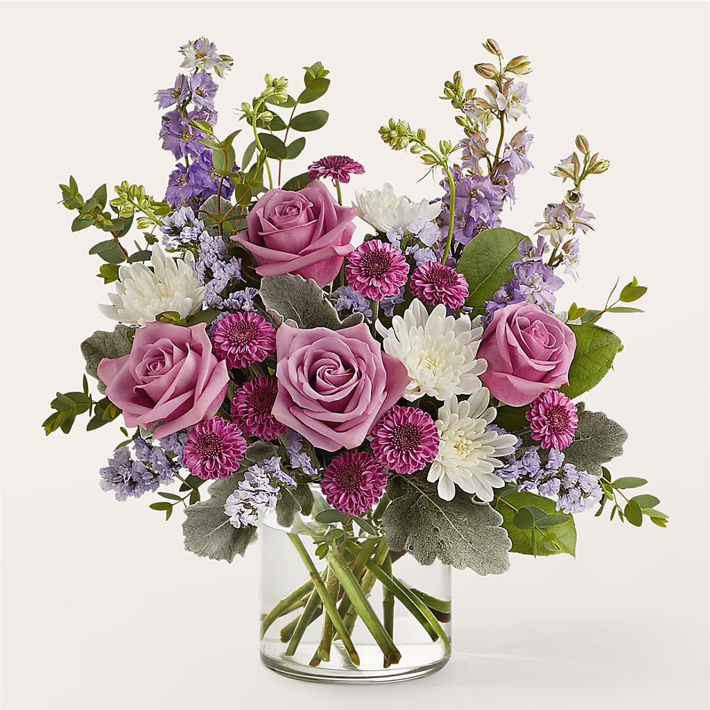 Violet Frost Bouquet – Oliverios Florist, Bridgeport WV