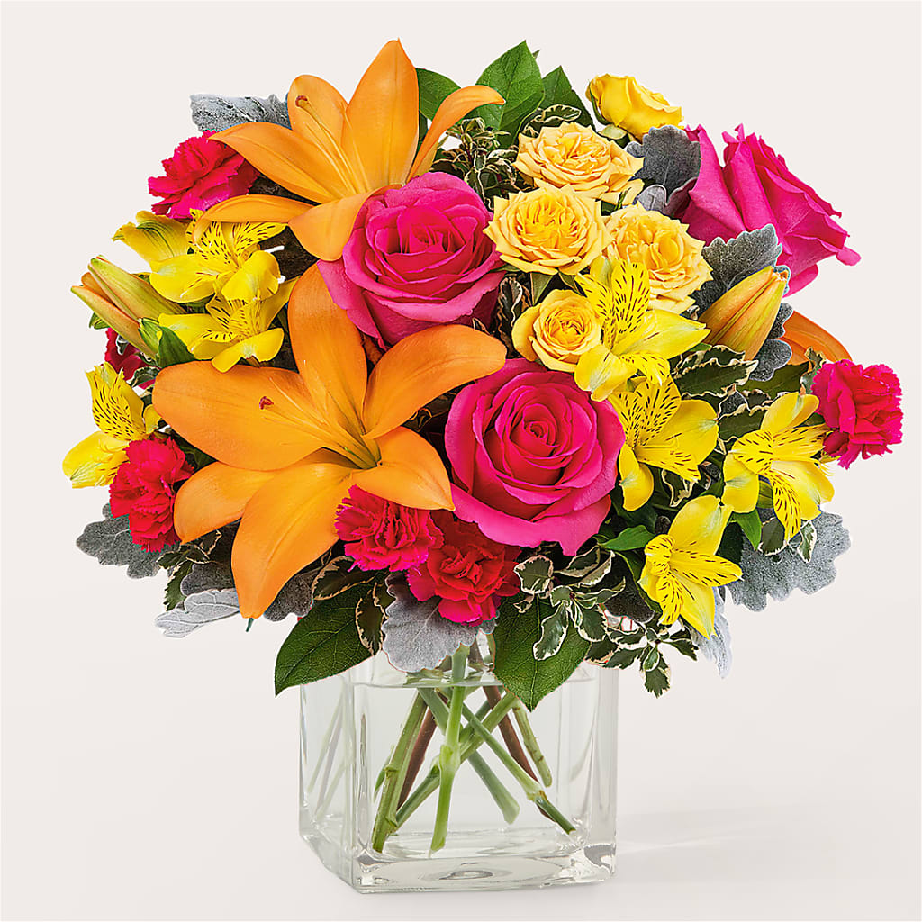 To the Tropics Bouquet – Oliverios Florist, Bridgeport WV