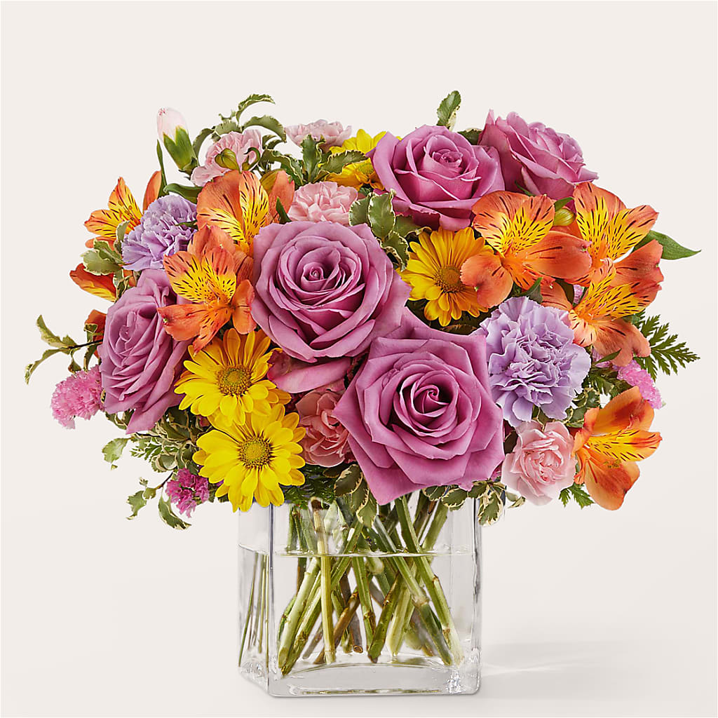 Shades of Happiness Bouquet – Oliverios Florist, Bridgeport WV