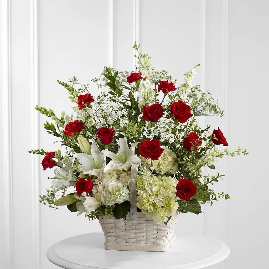 In Loving Memory Arrangement – Oliverios Florist, Bridgeport WV