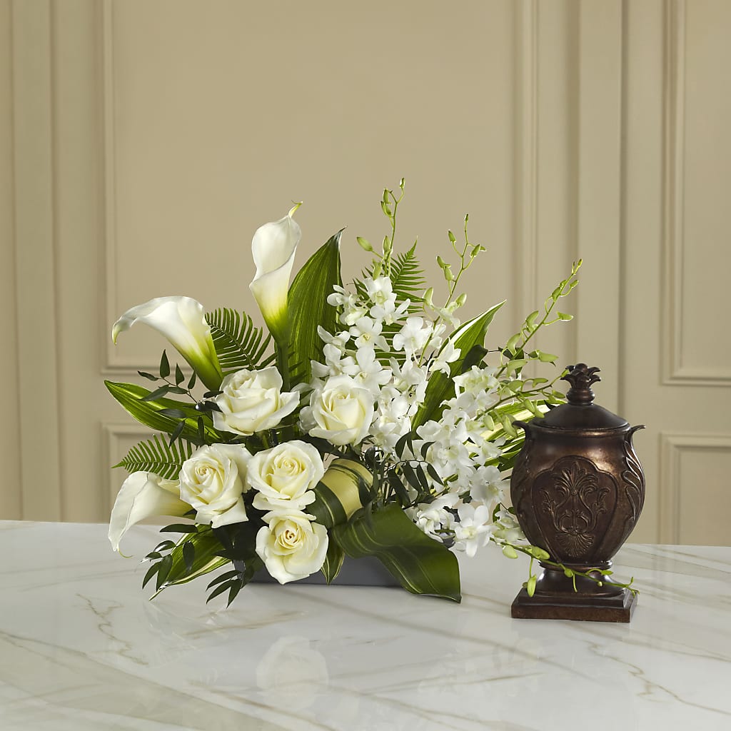 At Peace Arrangement – Oliverios Florist, Bridgeport WV