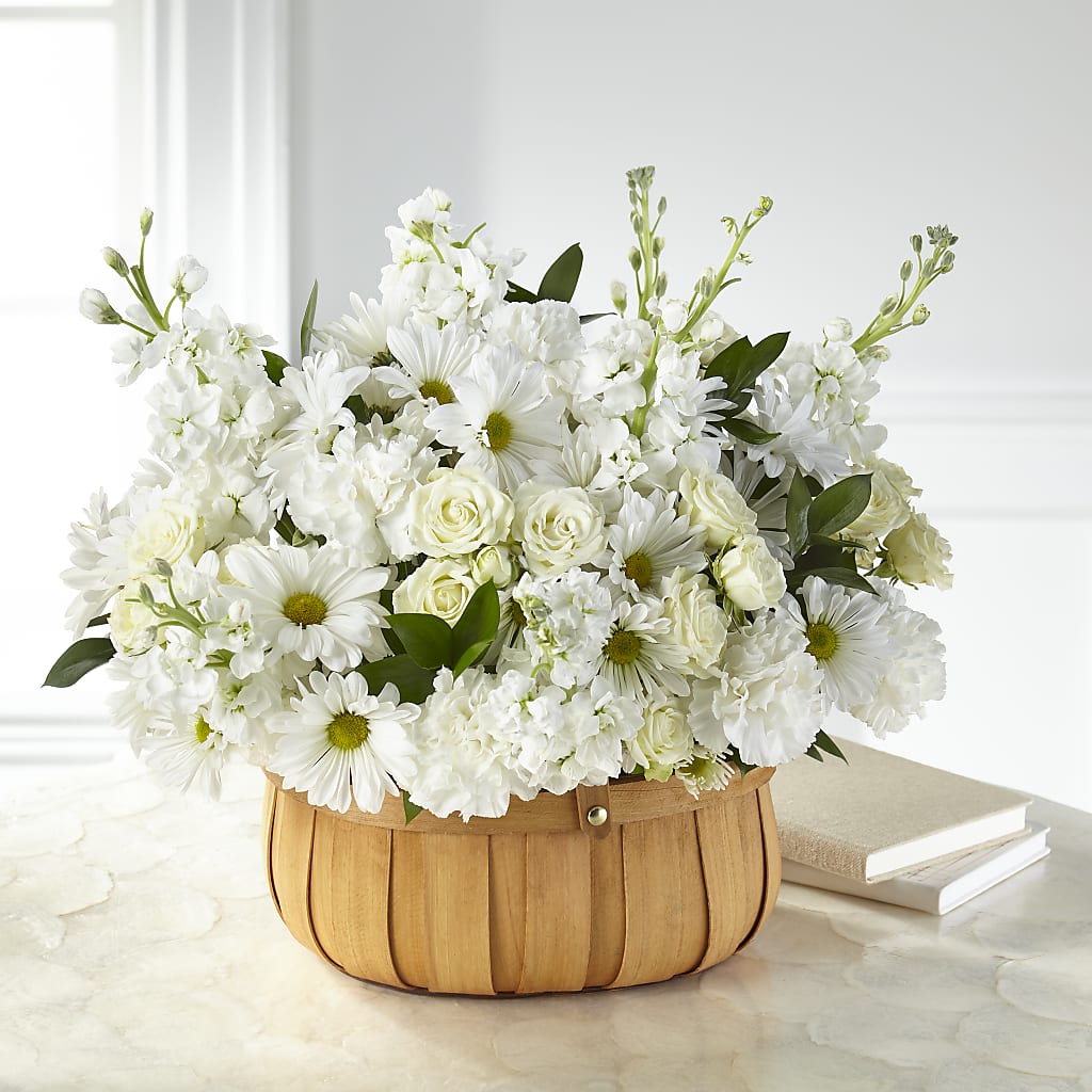 Graceful Garden Basket – Oliverios Florist, Bridgeport WV