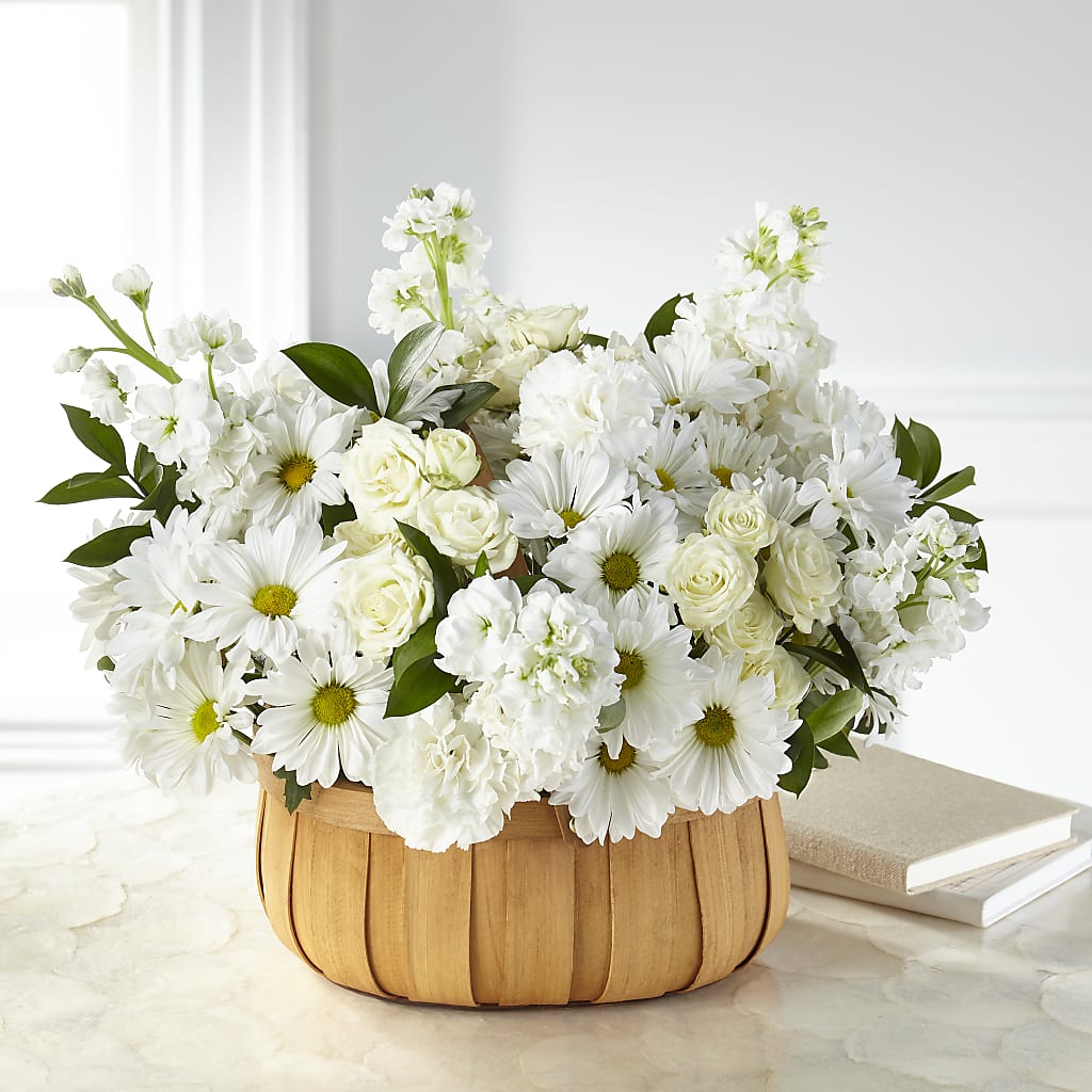 Graceful Garden Basket – Oliverios Florist, Bridgeport WV