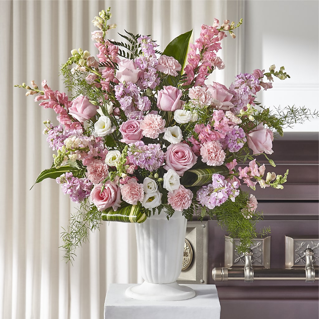 Divine Comfort Arrangement – Oliverios Florist, Bridgeport WV