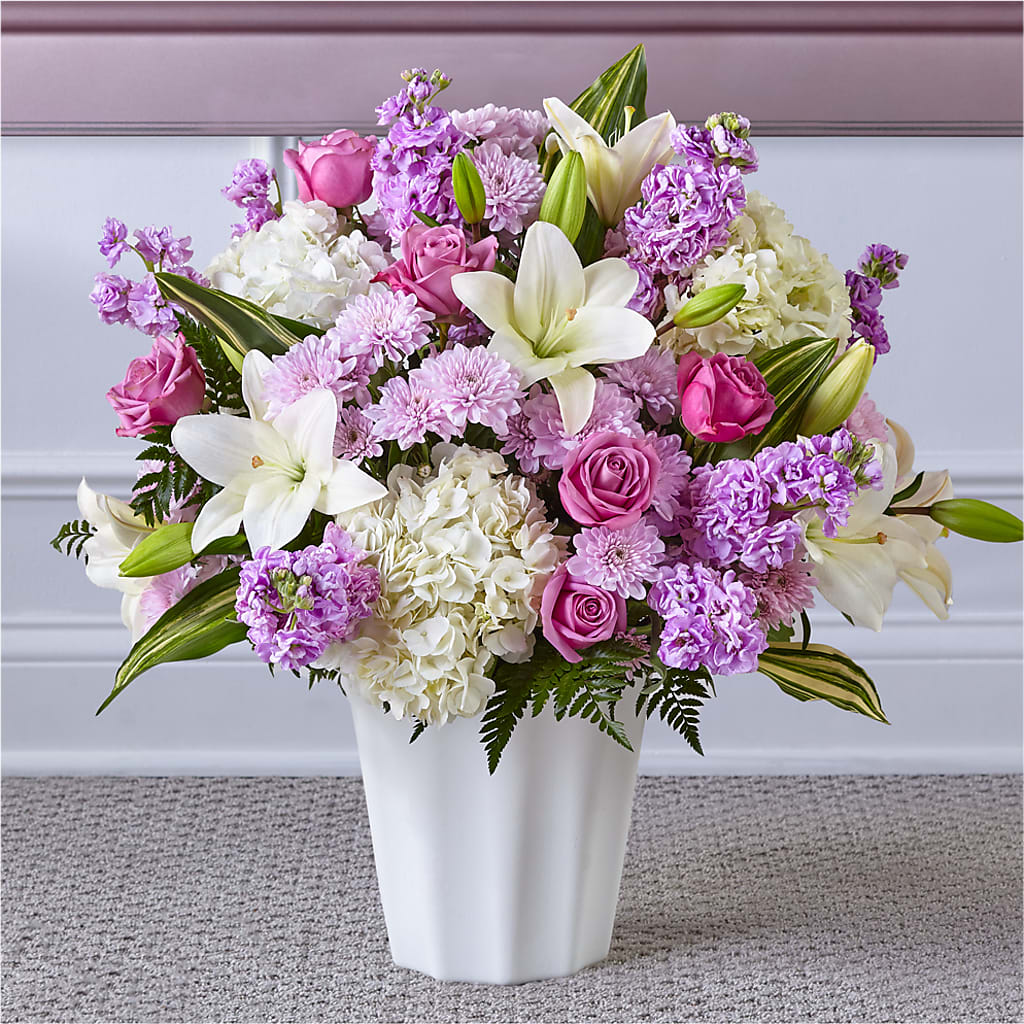 Heaven Sent Floor Basket – Oliverios Florist, Bridgeport WV