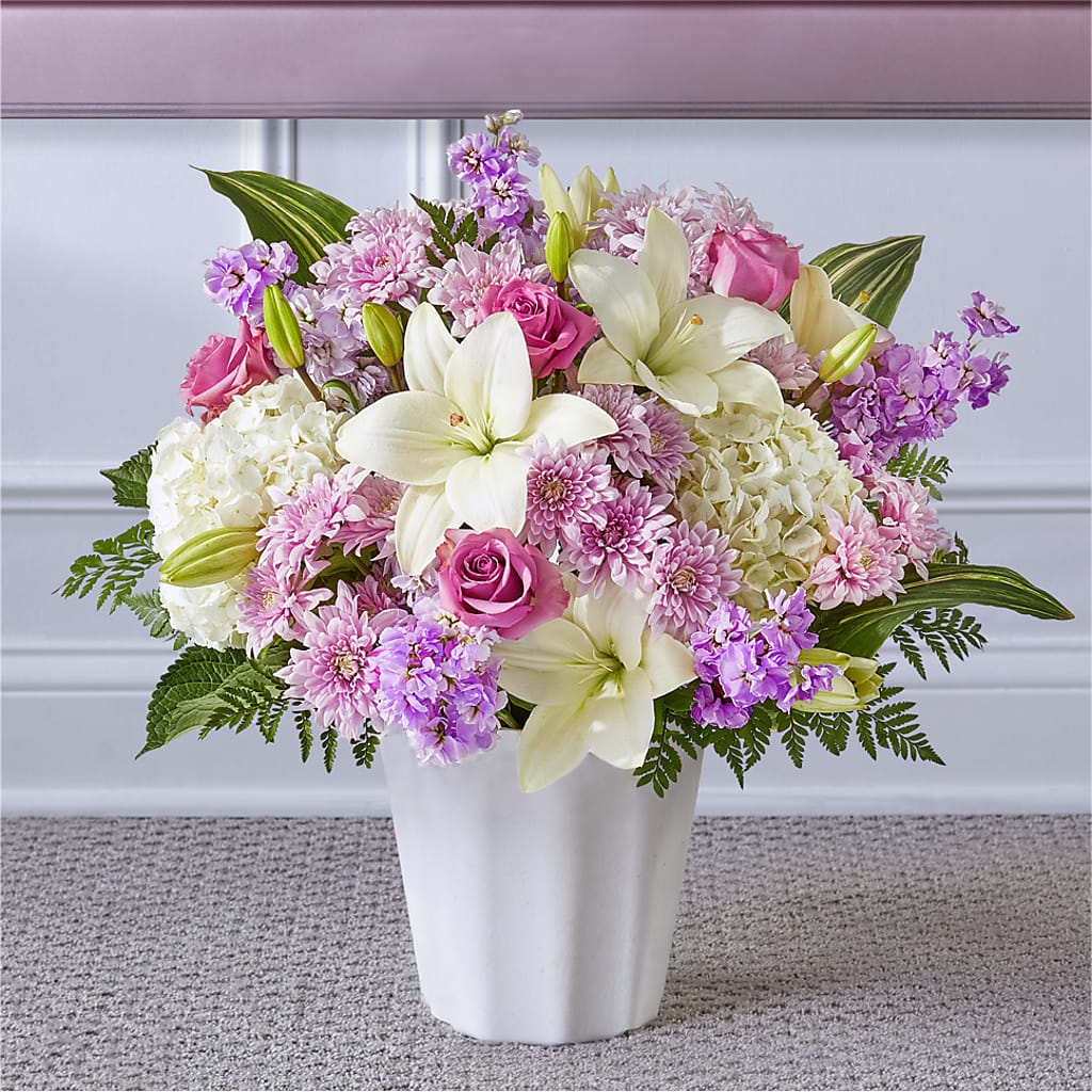 Heaven Sent Floor Basket – Oliverios Florist, Bridgeport WV