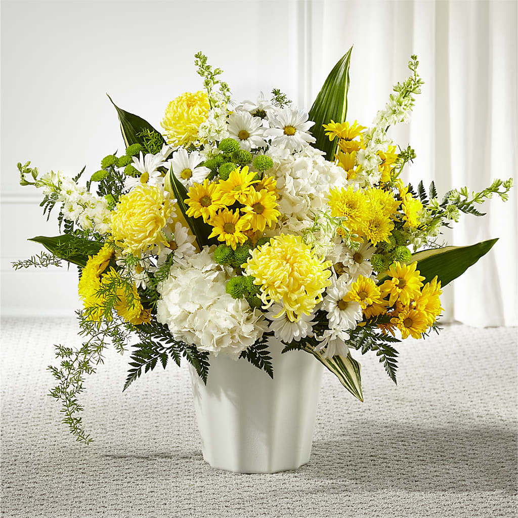 Unity & Grace Floor Basket – Oliverios Florist, Bridgeport WV