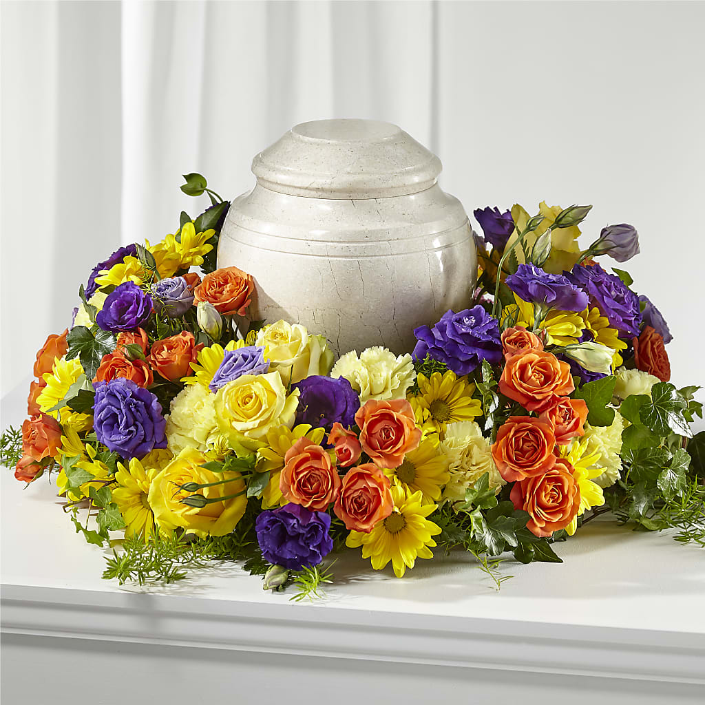 Blossoms of Remembrance Cremation Adornment – Oliverios Florist, Bridgeport WV