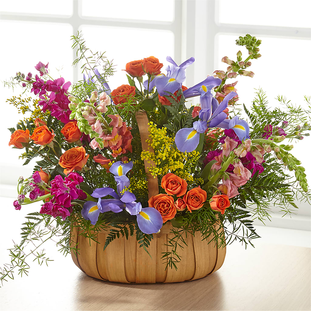 Garden of Life Basket – Oliverios Florist, Bridgeport WV