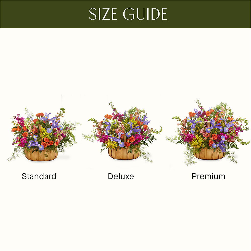 Garden of Life Basket – Oliverios Florist, Bridgeport WV