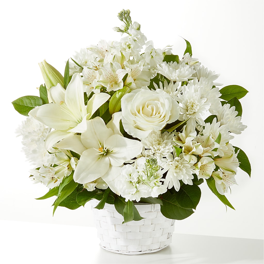 Peaceful Reflections Arrangement – Oliverios Florist, Bridgeport WV