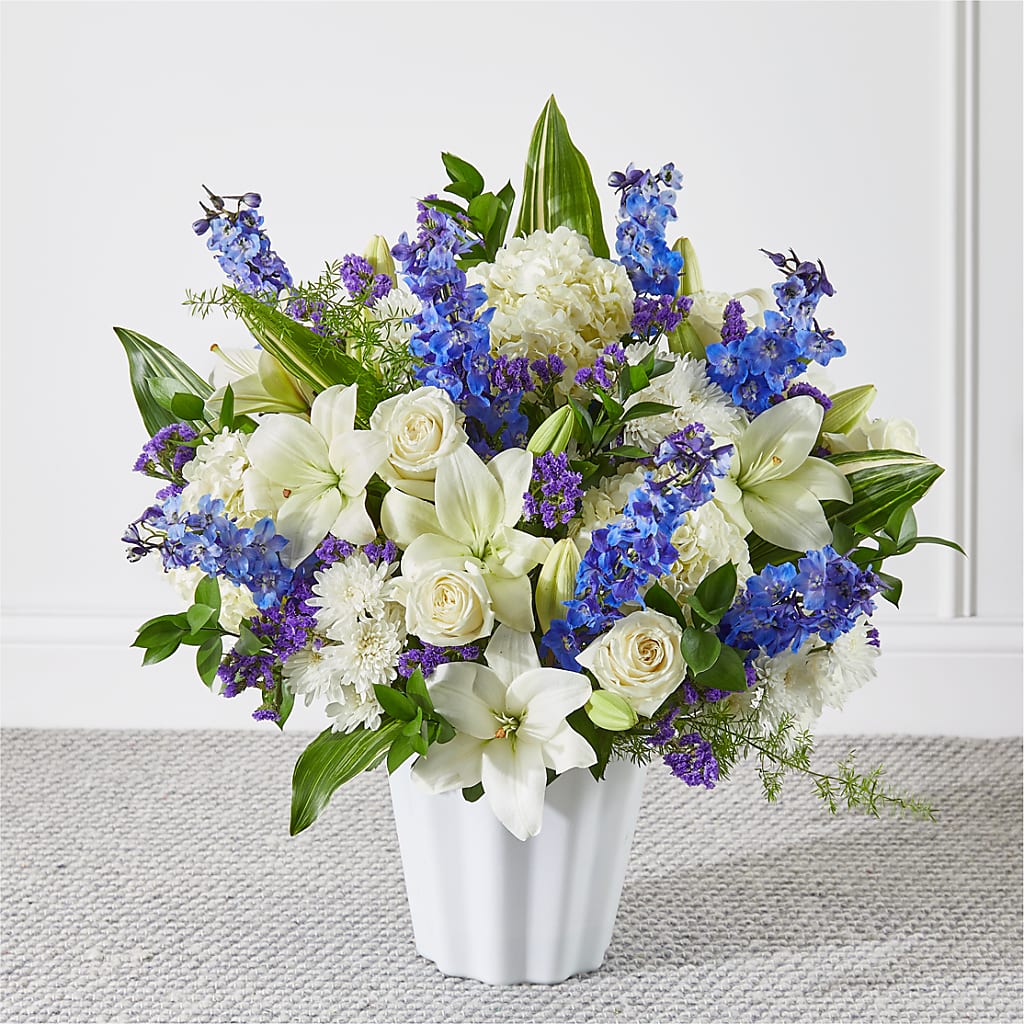 Take Comfort Floor Basket – Oliverios Florist, Bridgeport WV