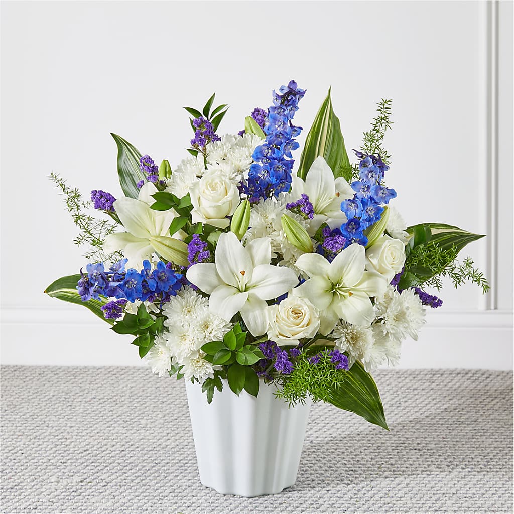 Take Comfort Floor Basket – Oliverios Florist, Bridgeport WV