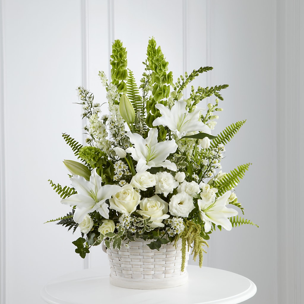 In Our Thoughts Arrangement – Oliverios Florist, Bridgeport WV