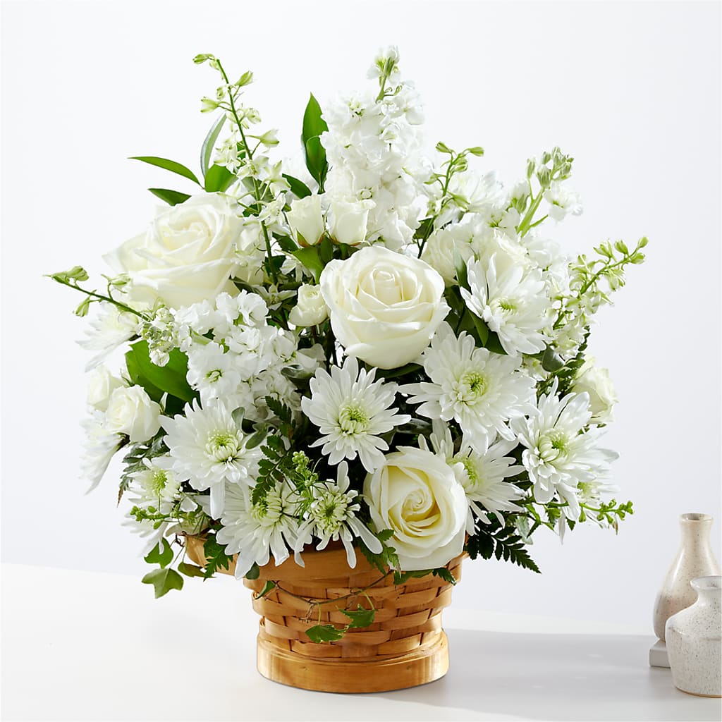 Heartfelt Condolences Arrangement – Oliverios Florist, Bridgeport WV