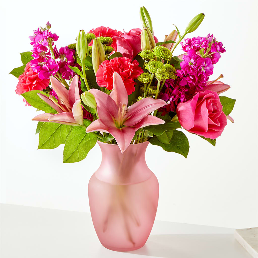 Watermelon Crush Bouquet – Oliverios Florist, Bridgeport WV