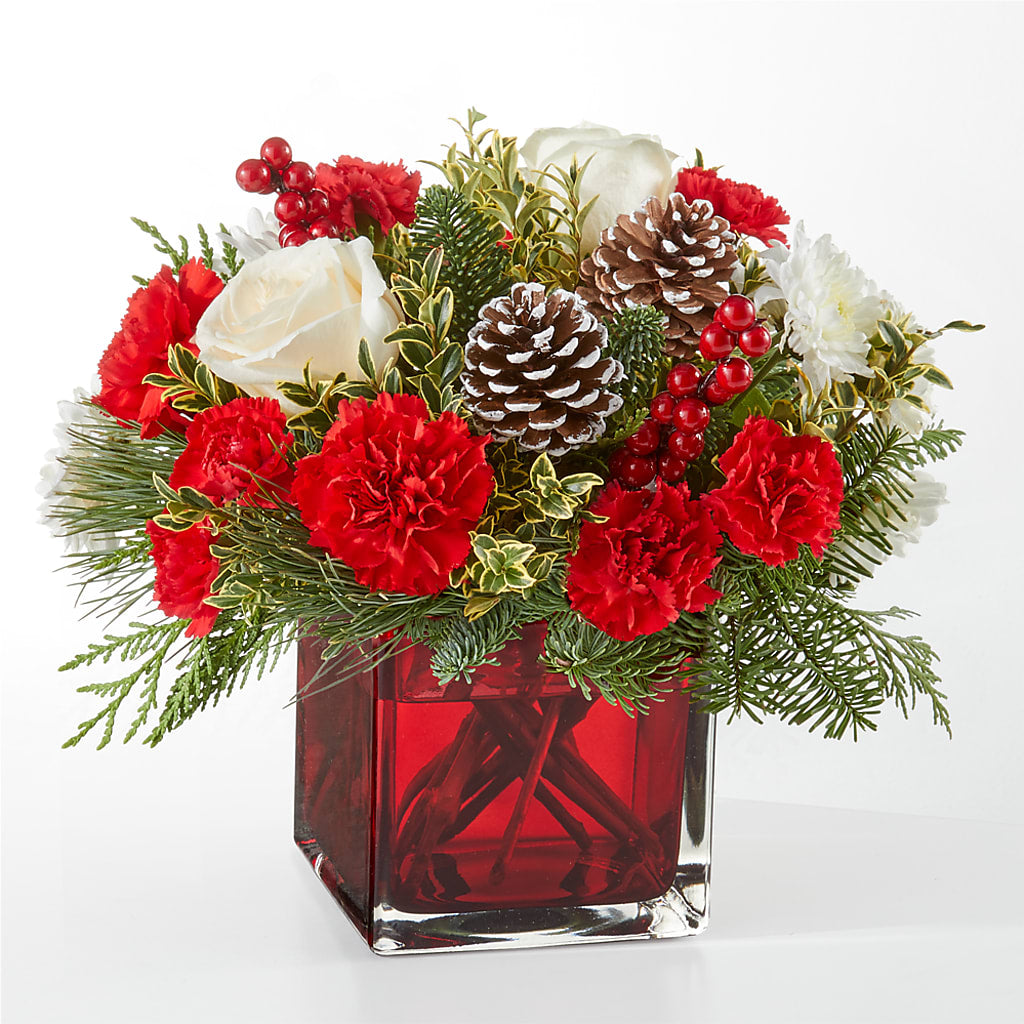 Christmas Market Bouquet – Oliverios Florist, Bridgeport WV