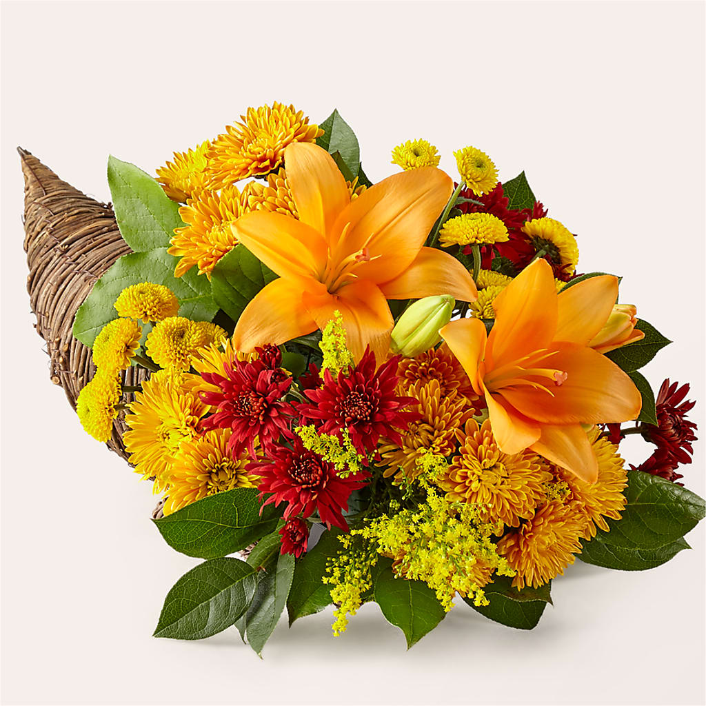 Feast of Color Cornucopia – Oliverios Florist, Bridgeport WV