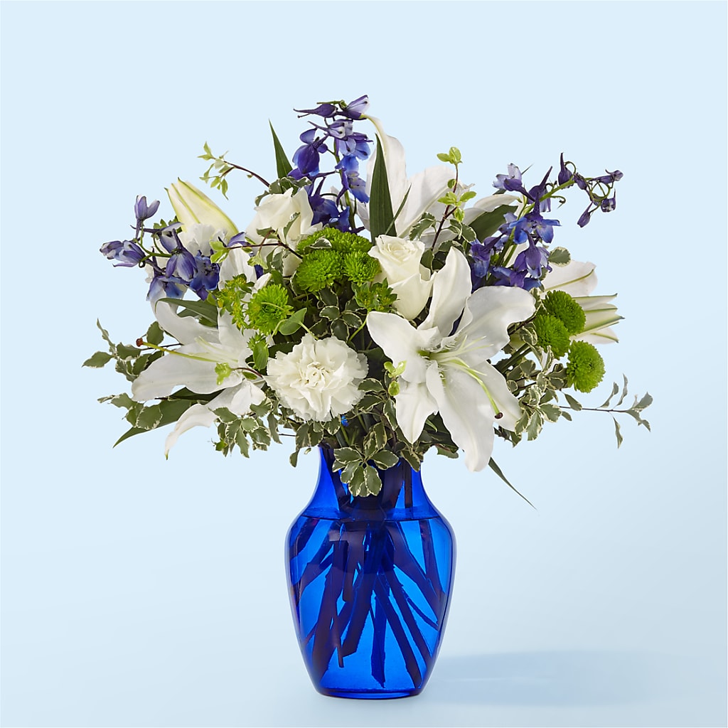 Santorini Bouquet – Oliverios Florist, Bridgeport WV
