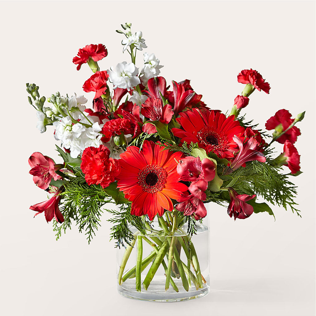Holidaisy Bouquet – Oliverios Florist, Bridgeport WV