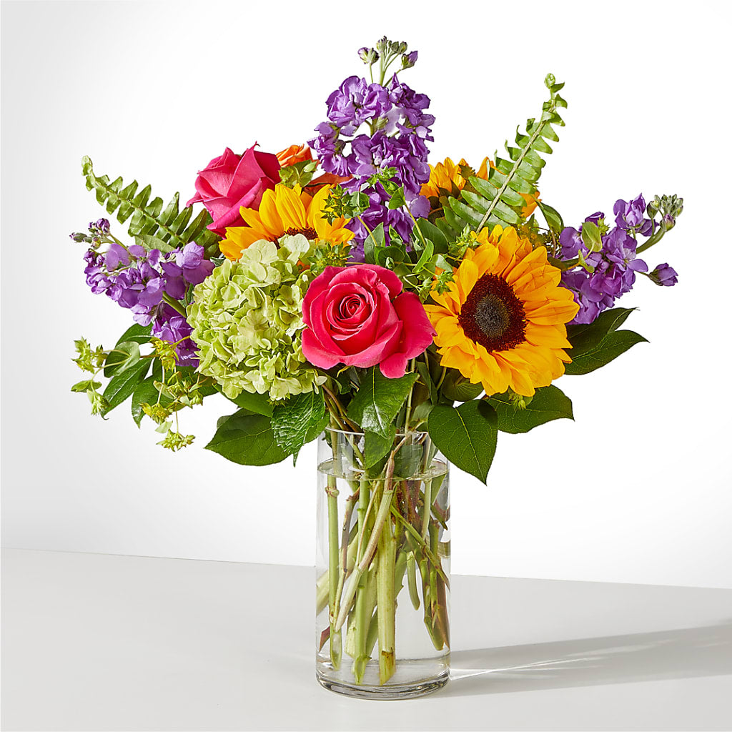 Vibrant Greetings Bouquet – Oliverios Florist, Bridgeport WV