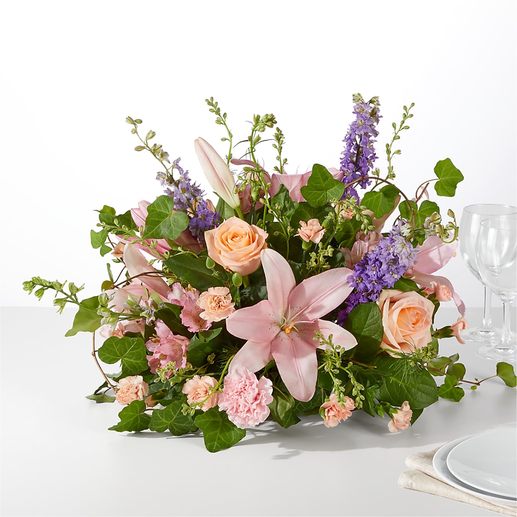 Blossom Time Centerpiece – Oliverios Florist, Bridgeport WV