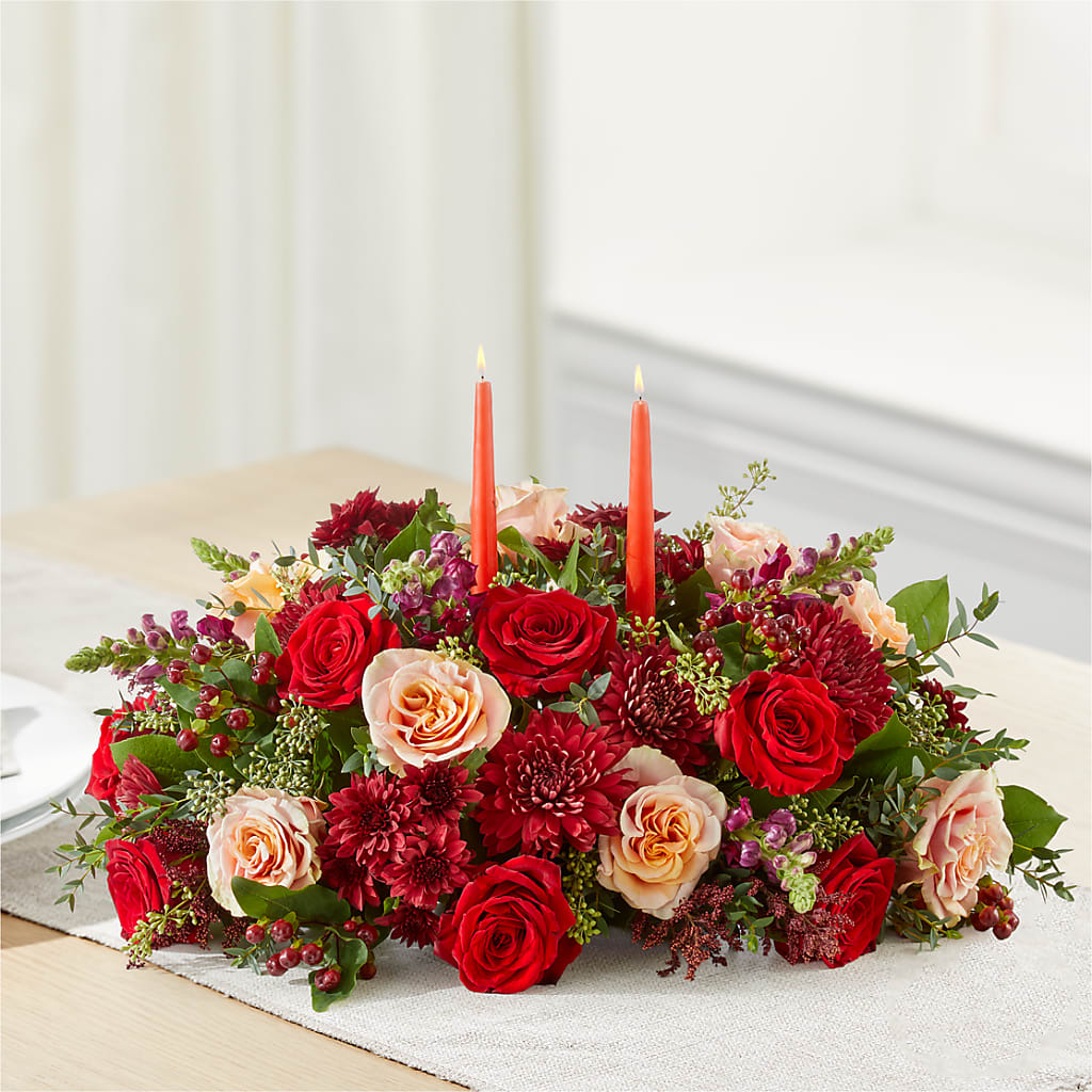 Most Thankful Centerpiece – Oliverios Florist, Bridgeport WV