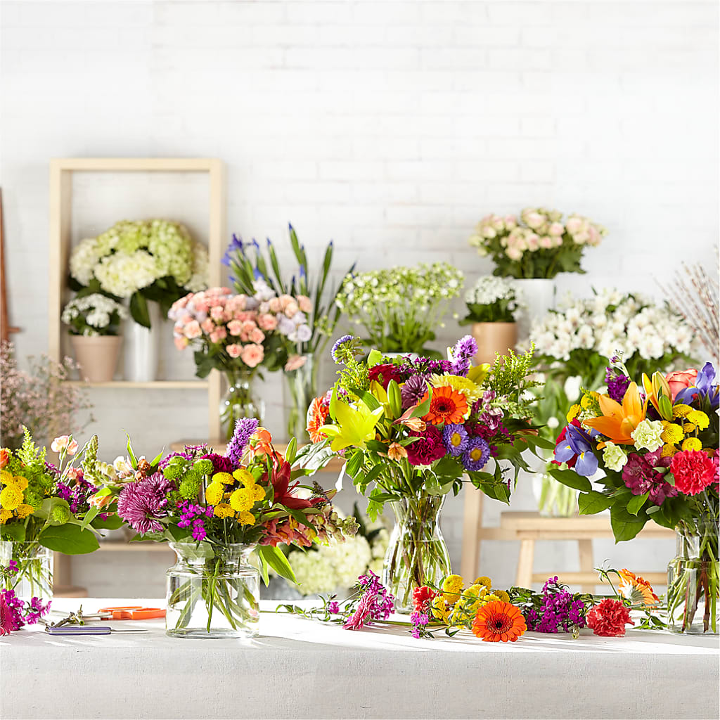 Bold & Bright – A Florist Original –  Oliverios Florist, Bridgeport WV