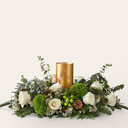 Chestnuts Roasting Centerpiece –  Oliverios Florist, Bridgeport WV