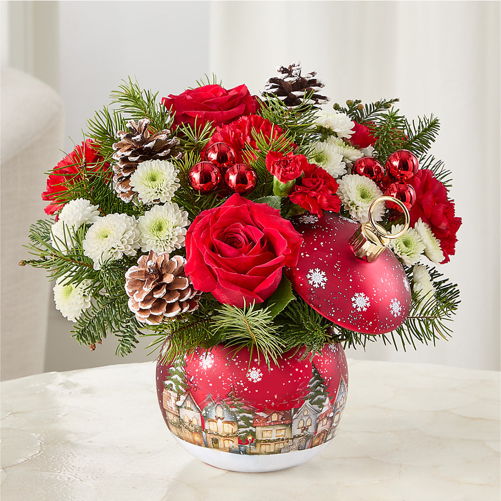 Christmas Carols Ornament –  Oliverios Florist, Bridgeport WV