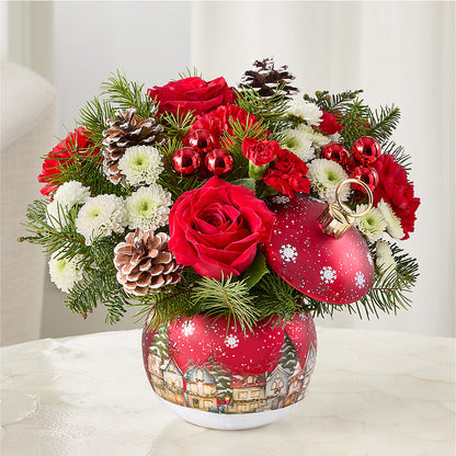 Christmas Carols Ornament –  Oliverios Florist, Bridgeport WV