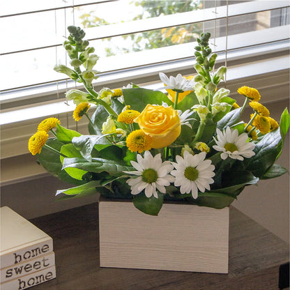 Sun Salutation Box Bouquet –  Oliverios Florist, Bridgeport WV