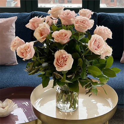 Long Stem Pink Rose Bouquet –  Oliverios Florist, Bridgeport WV