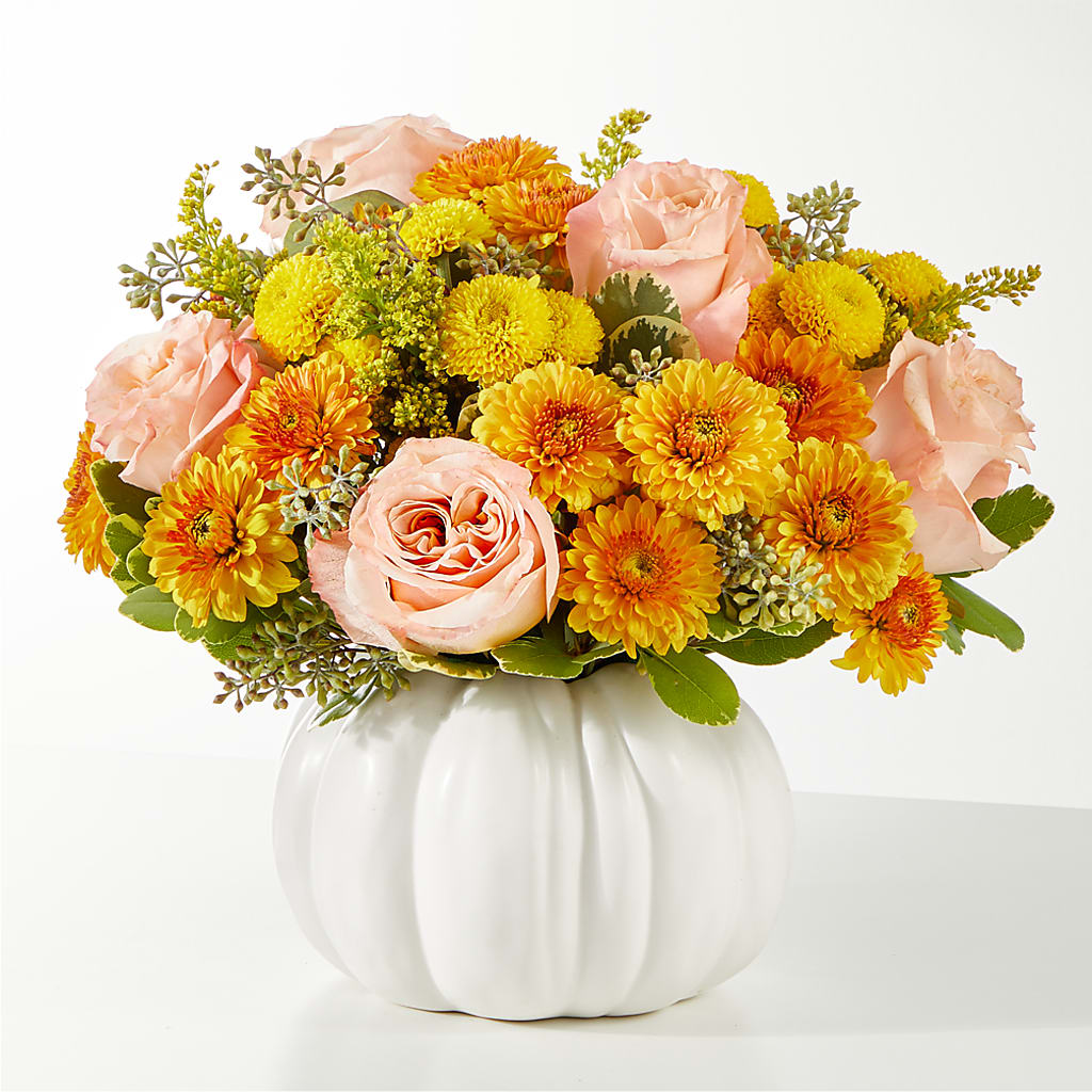 Peachy Pumpkin –  Oliverios Florist, Bridgeport WV