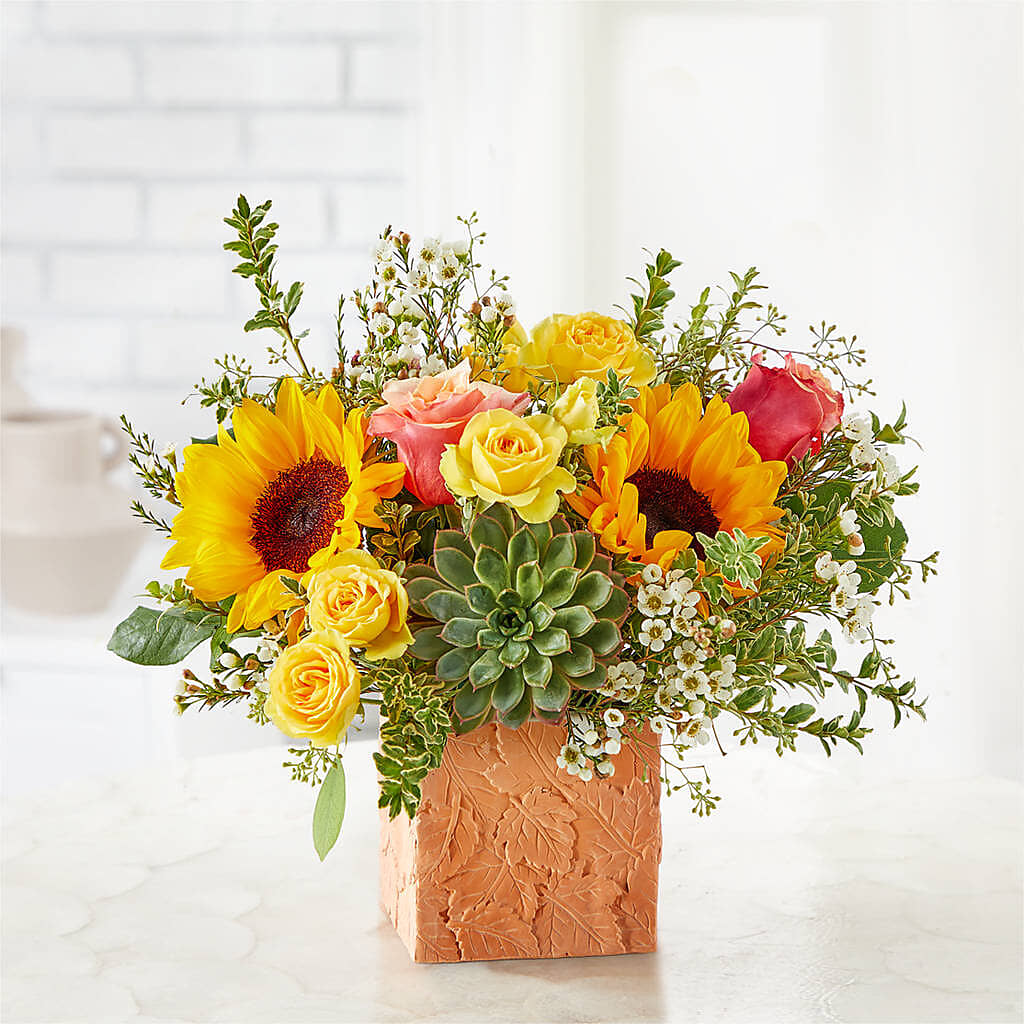 Sunflower Season Bouquet –  Oliverios Florist, Bridgeport WV