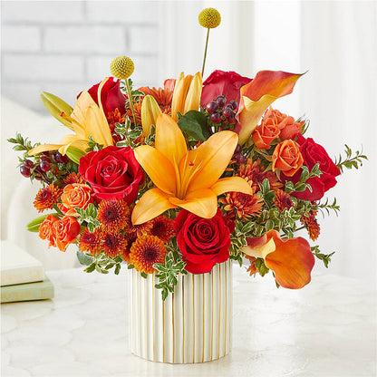 Scarlet Skies Bouquet –  Oliverios Florist, Bridgeport WV