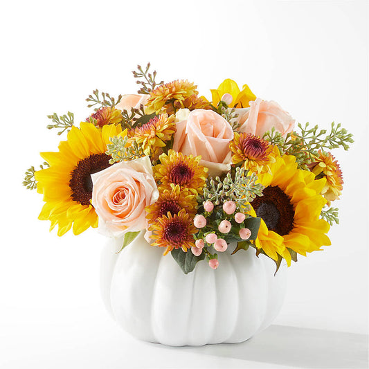 Pumpkin to Talk About Bouquet –  Oliverios Florist, Bridgeport WV