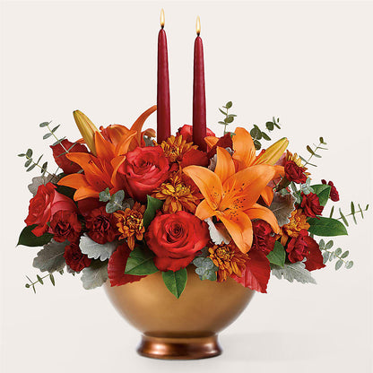 Fruits of Fall Centerpiece –  Oliverios Florist, Bridgeport WV