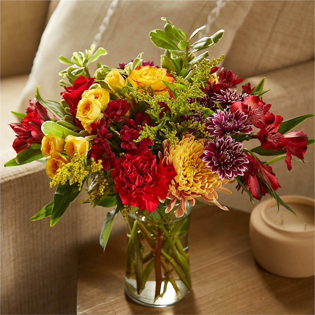 Fall Delight – A Florist Original –  Oliverios Florist, Bridgeport WV
