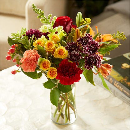 Fall Delight – A Florist Original –  Oliverios Florist, Bridgeport WV