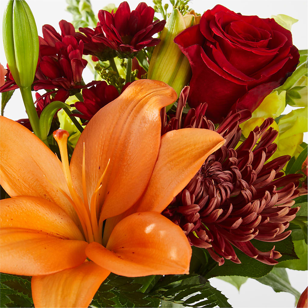 Fall Delight – A Florist Original –  Oliverios Florist, Bridgeport WV