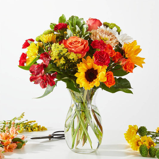 Fall Delight – A Florist Original –  Oliverios Florist, Bridgeport WV